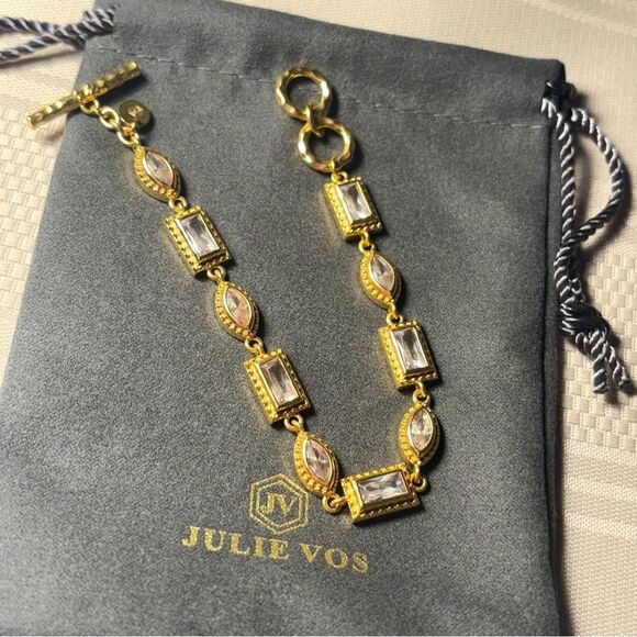 NWOT. $255 Julie Vos tennis bracelet - Picture 2 of 7
